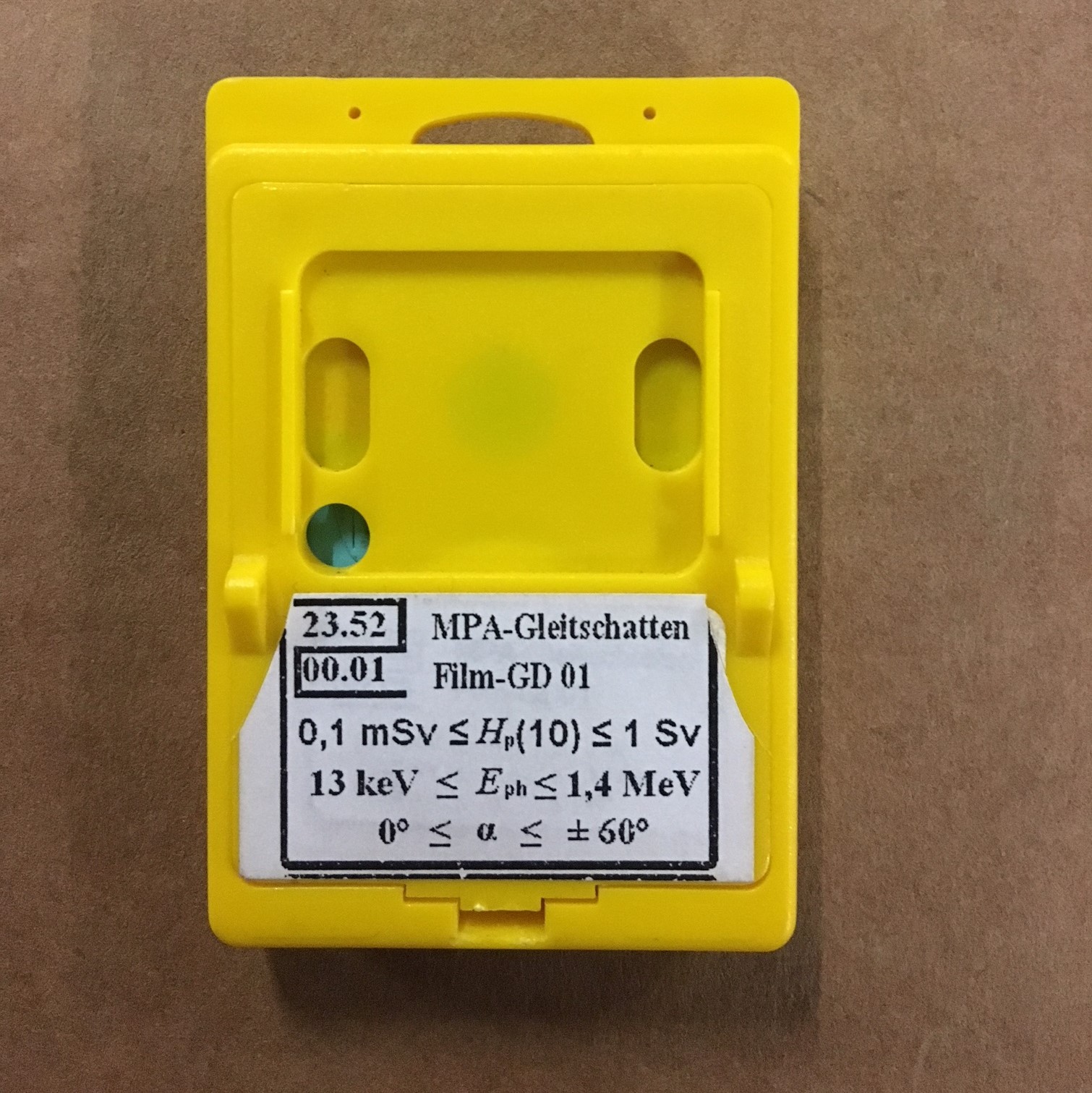 Filmdosimeter